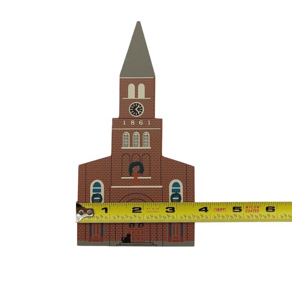 Cat's Meow Village St Peter's Catholic Church of St. Charles Christmas Series - Picture 8 of 8